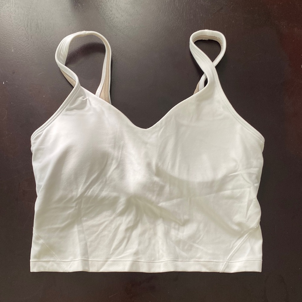 Lululemon align tank white size 6